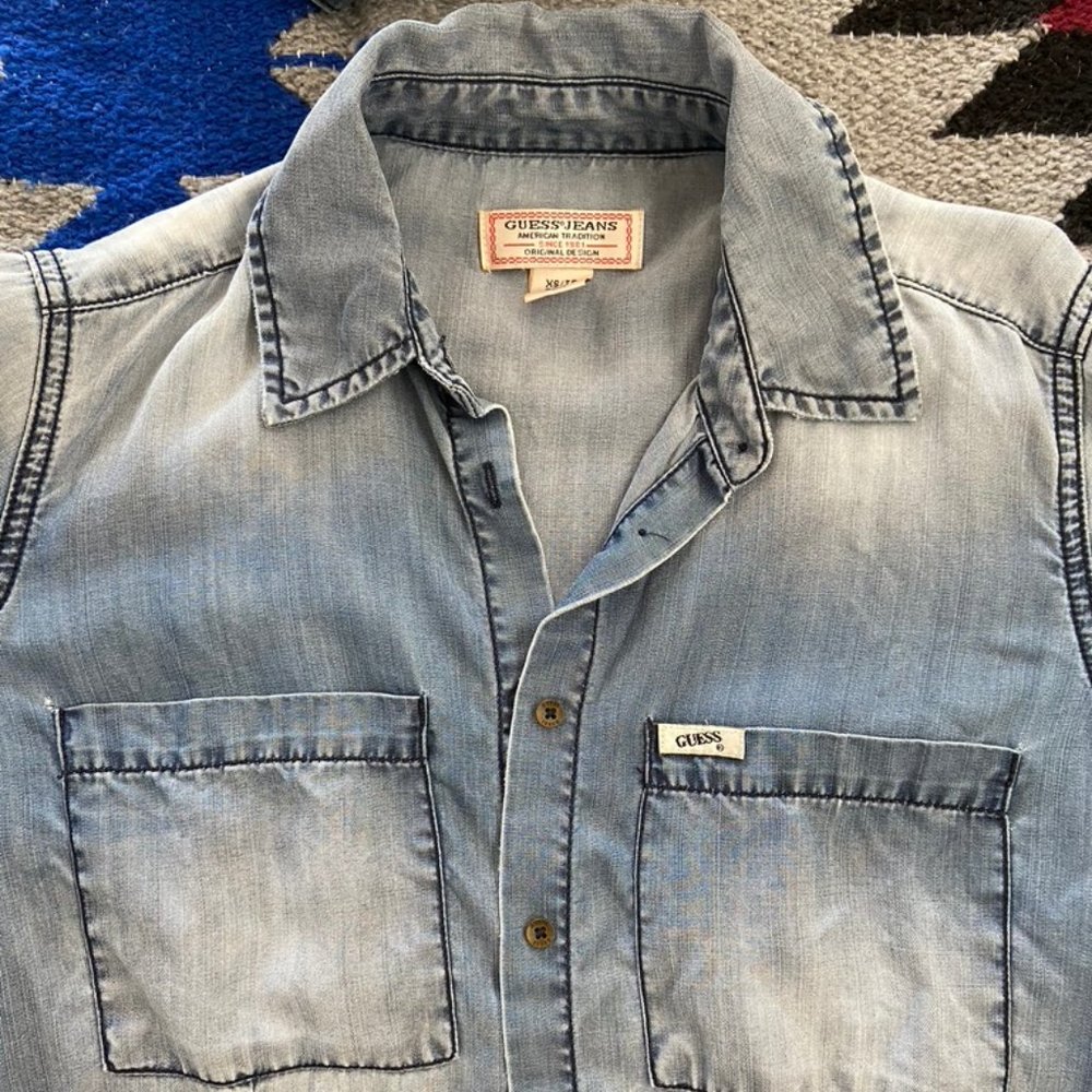 Guess Women's Lightweight Denim Shirt